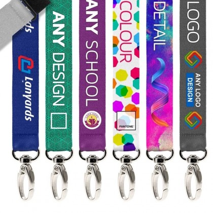 Full Colour Printing Polyester Lanyard